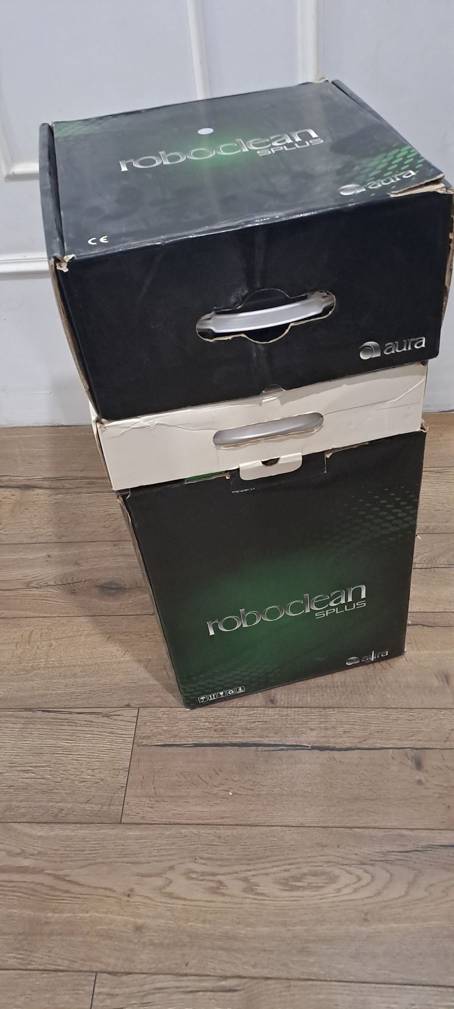 Пылесос Aura Roboclean Splus серебристый