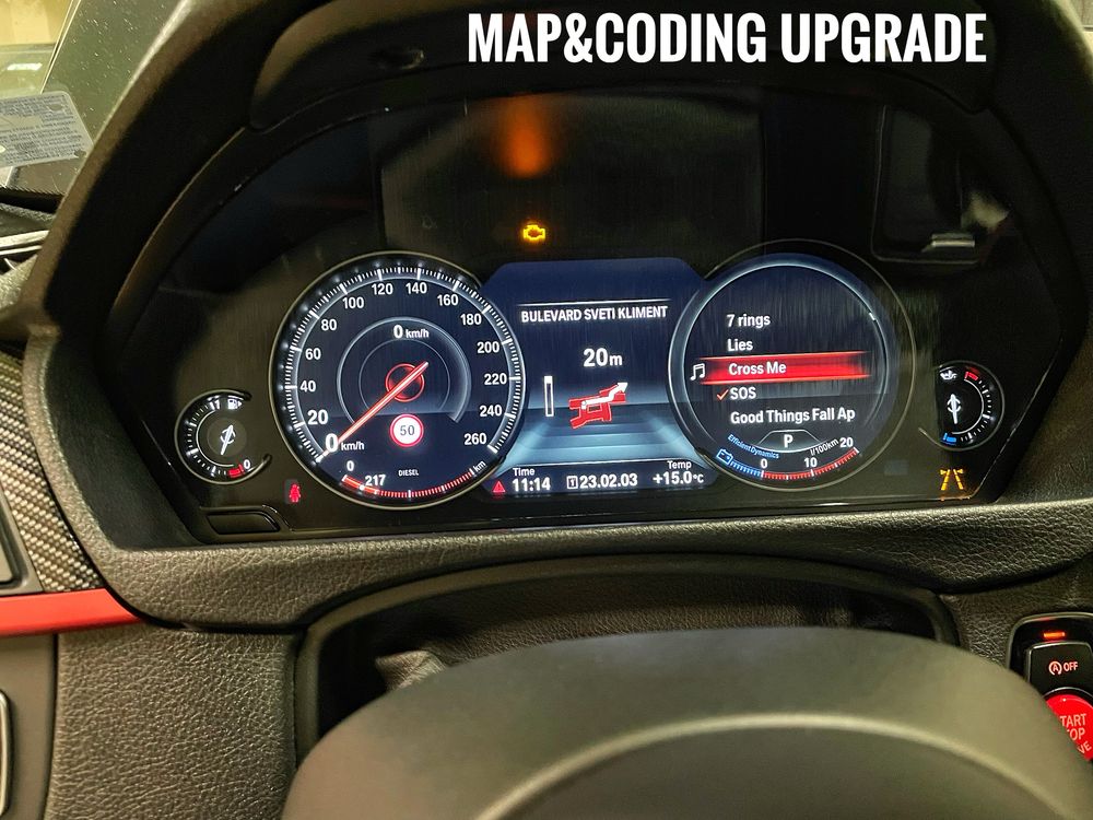 BMW 6WB 6WA дигитално и полудигитално табло