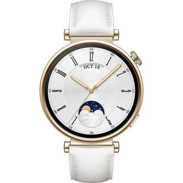 Smartwatch HUAWEI Watch GT4 41mm Dama White Leather Strap Sigilat Nou