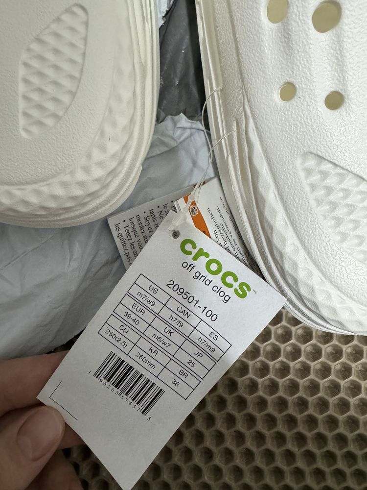 Оригинальные Crocs унисекс размер 39-40 из Америки