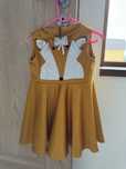 Rochie vulpe 104- 110 cm