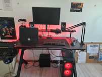 Birou gaming negru