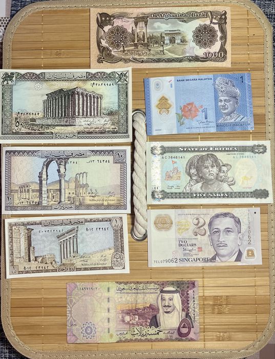 Продам купюры разных стран