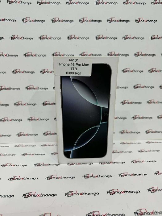 iPhone 16 Pro Max White Neverlocked 1TB NOU Neactivat