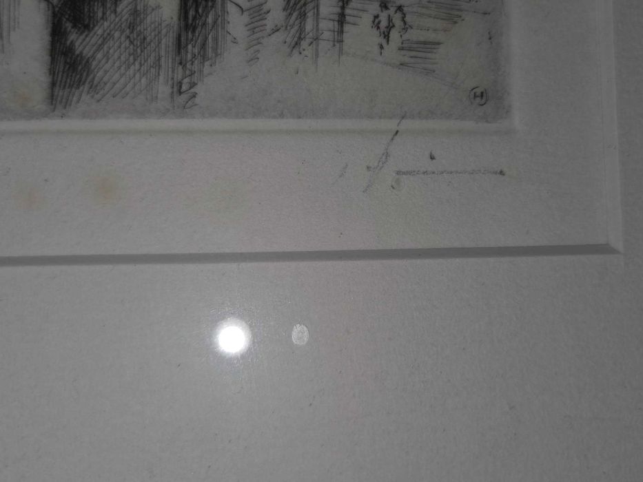 Lot vintage de 2 litografii interesante