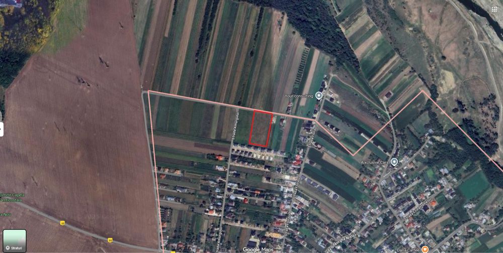 Teren pentru dezvoltare imobiliara Ipotesti