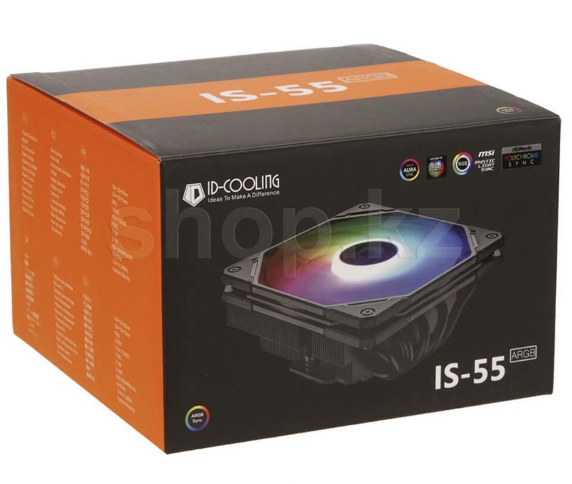 Кулер для процессора id cooling is 55 argb