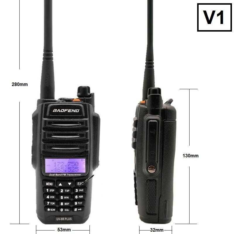 UHF радиостанция Baofeng UV-9R Plus