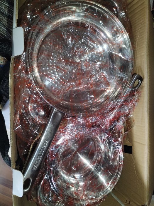 Vând set de oale inox 5 bucăți