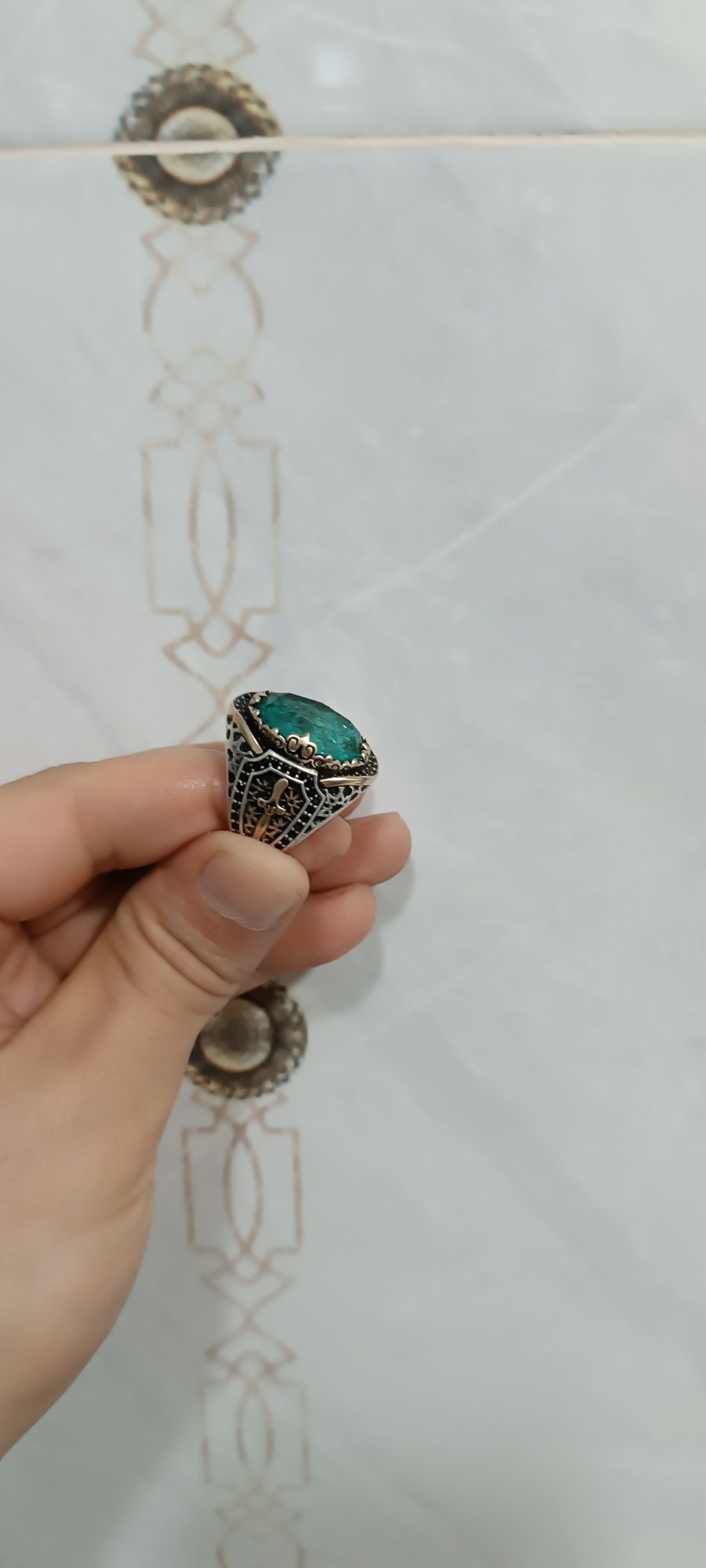 Серебро кольцо 925  boss_silver_925 бренд ишлаб чикарилган