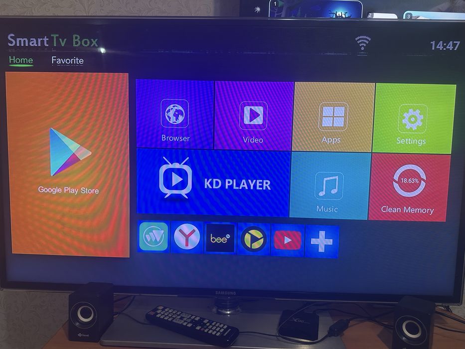 Продам телевизор с приставкой