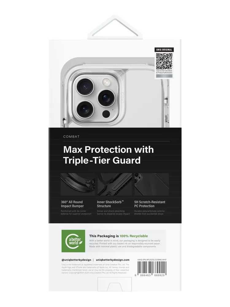 Чехол Uniq Combat Magsafe Apple iPhone 16 Pro Max с экстремально.