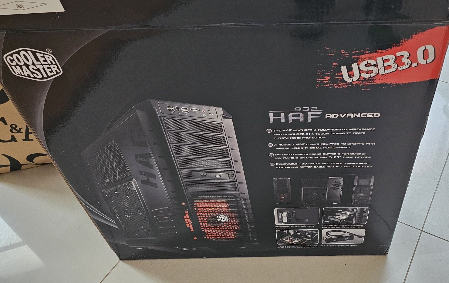 Carcasa gaming Cooler Master HAF 932 Advanced Full Box