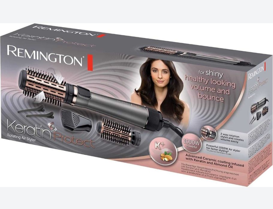 Въртяща четка за сушене Remington AS8811 Keratin Protect стилизиране