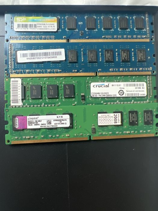 Оперативная память ddr3 и ddr2