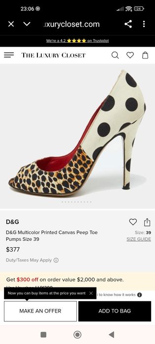 Оригинални дамски обувки с токчета Dolce & Gabbana