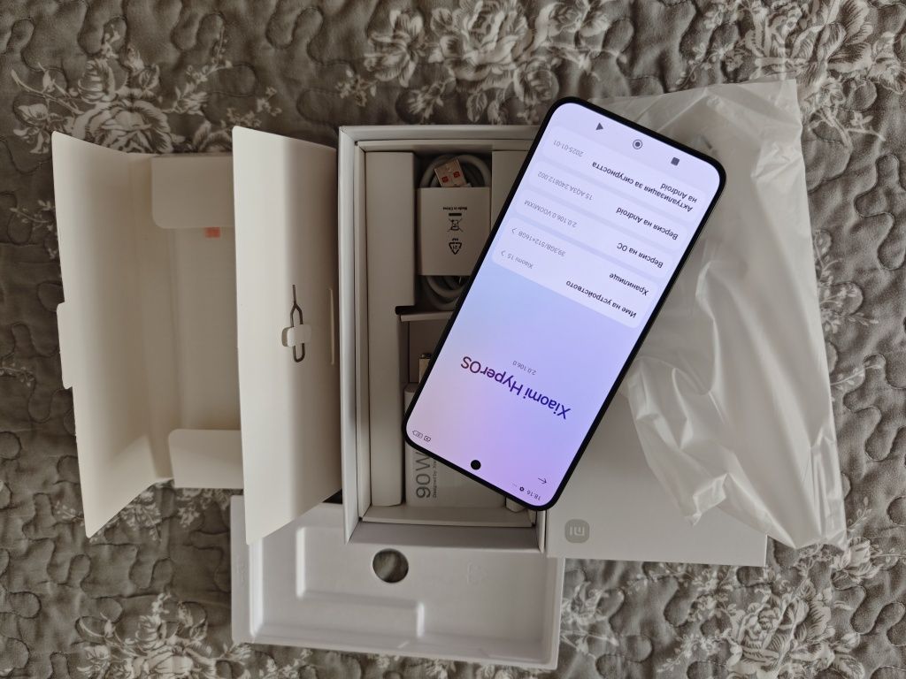 Нов Xiaomi 15 12/256GB Black