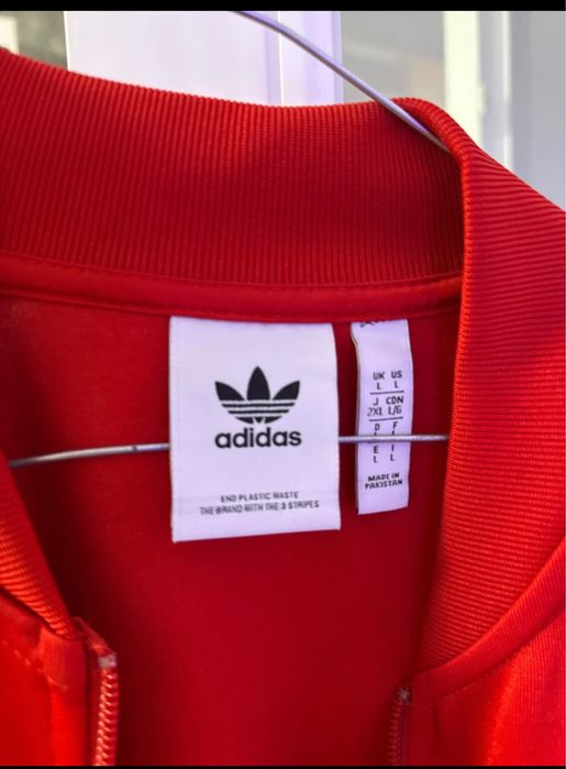 Hanorac zip up adidas L original