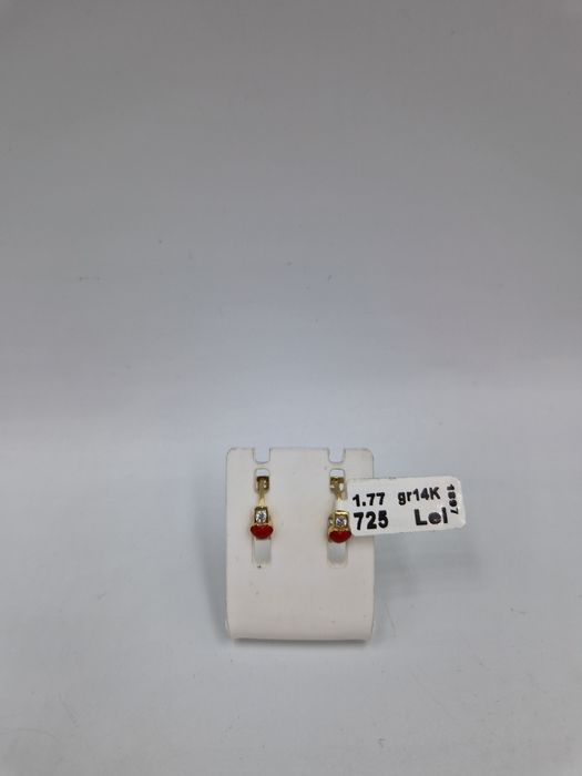 Cercei Aur 14k Greutate 1.77gr #47325