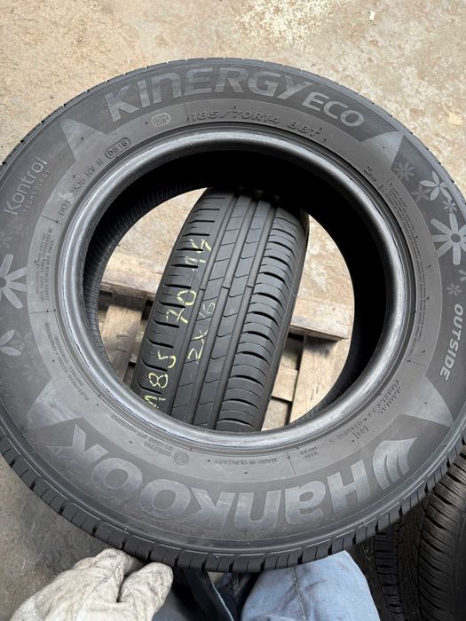 2x Anvelope Vara 185/70 R14 - Hankook Kinergy Eco