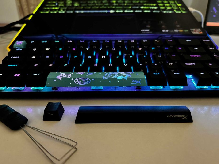 Tastatură mecanică HyperX Alloy Origins 65 – switch-uri Aqua