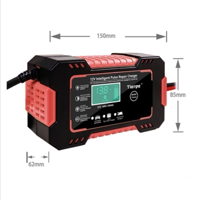 Интелигентно  зарядно за заакумулатор 12V 6A (автомобил кола)
