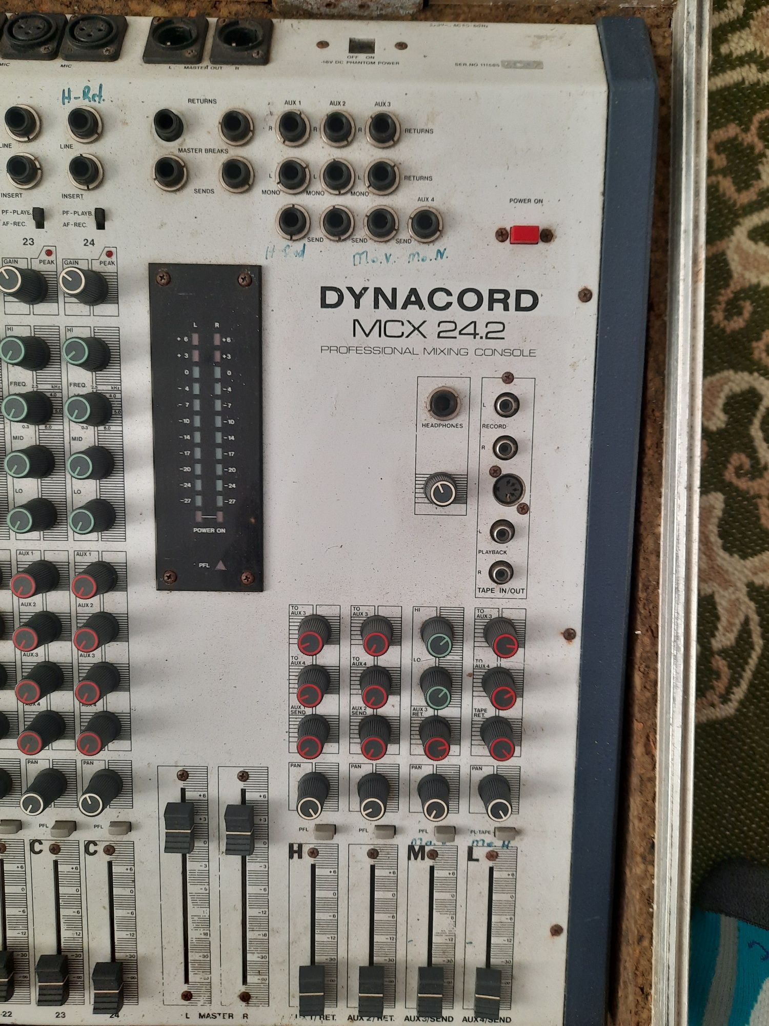 Mixer dynacord mcx24.2,amplificator omnitronic p1000,mac audio,tapco m