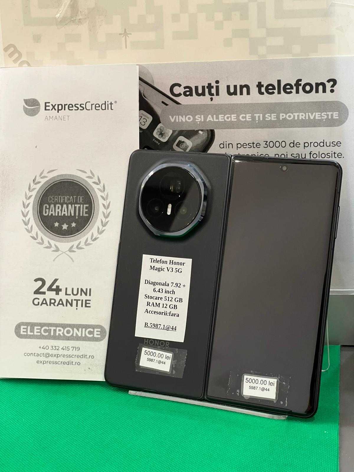 Telefon Honor Magic V3 5G(AG44 Bc2 B:5987)-Garantie 2 ani!