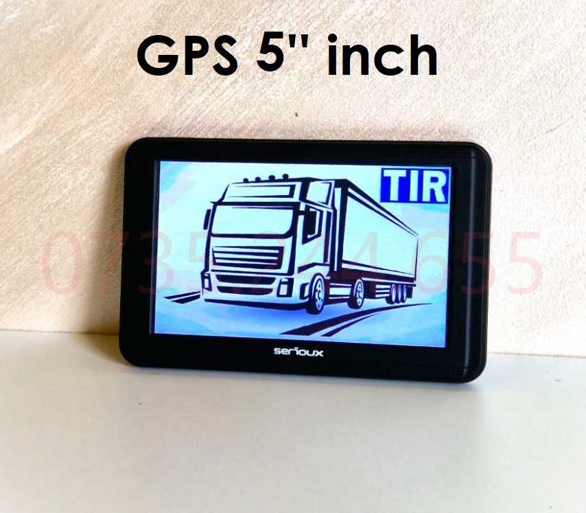 Navigatii GPS SERIOUX 5".pt. Truck,TIR,Camion,Auto. Nou. Garantie