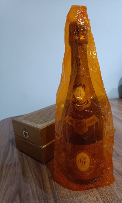 Sticlă rara de colecție Cristal Brut Louis Roederer