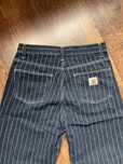 Carhartt WIP Orlean Striped Pants Blue