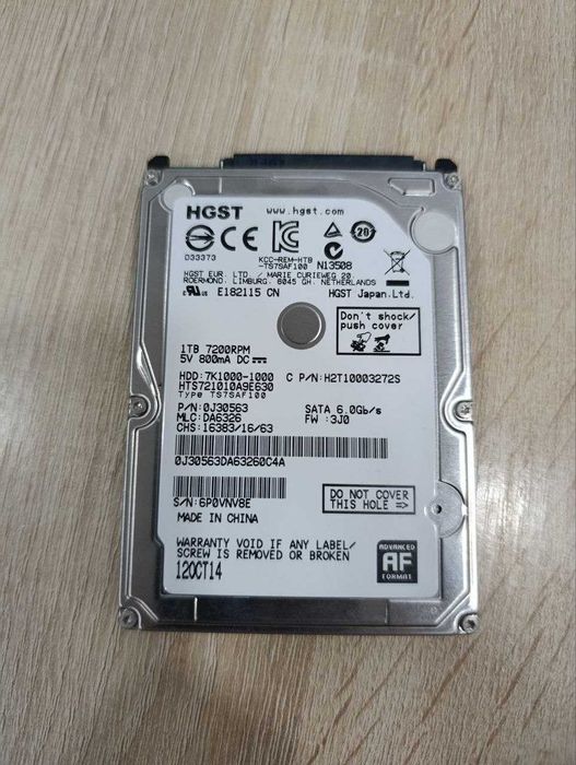 Жесткий диск 1000Гб