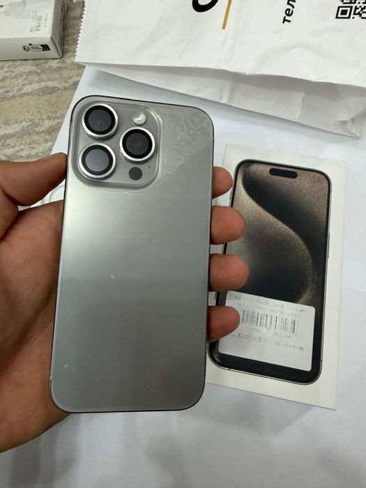 Айфон 15про 256гб натурал титанум