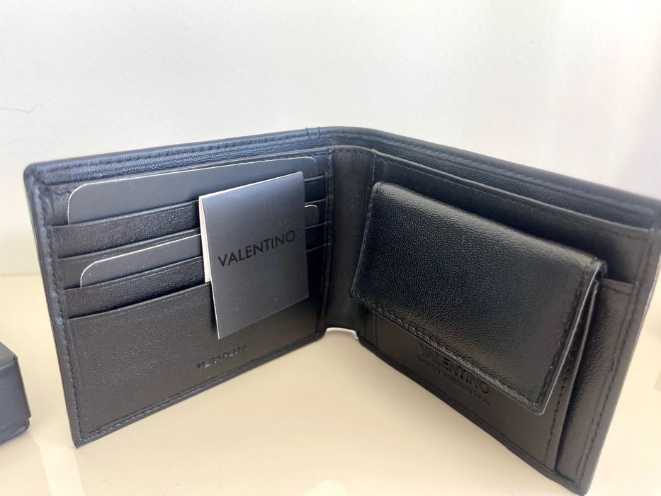 Mъжко портмоне естествена кожа Mario Valentino