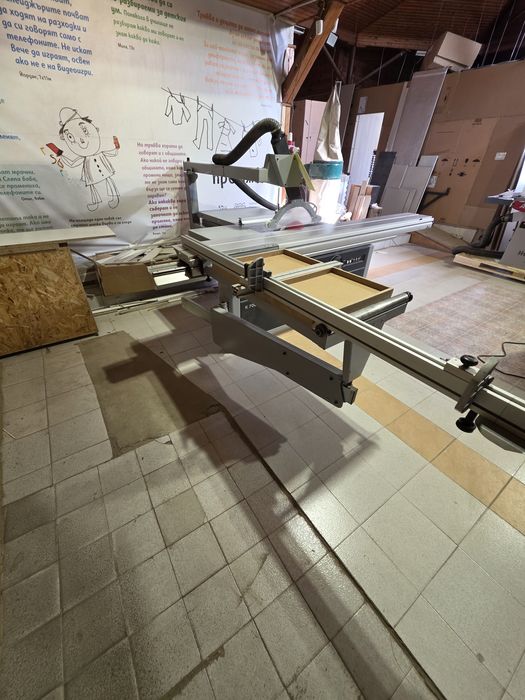 Форматен циркуляр с подрезвач Felder K700S - карета 3200 мм