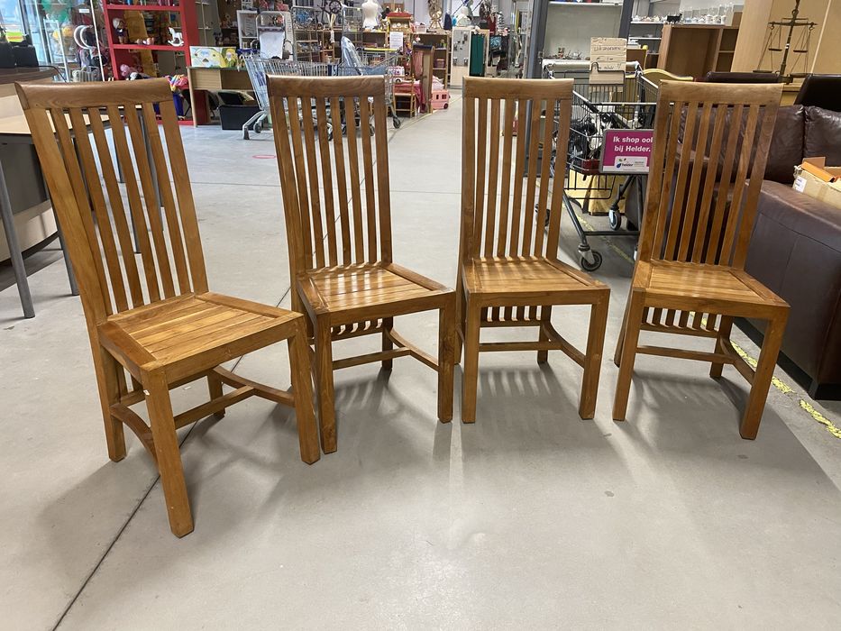 Scaune set 4 buc lemn masiv esnta nobila stejar indestructibile Olanda