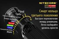 Фонарик Nitecore SRT9 фонарик