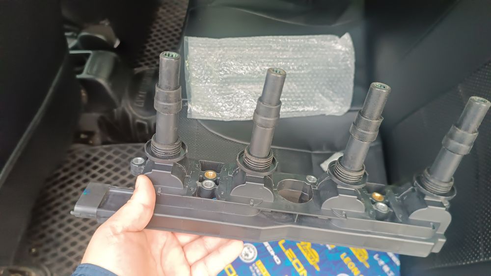 Катушка на Опель астра G 1,8