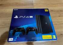 Ps4 Pro 1 TB + 3 jocuri + controlere