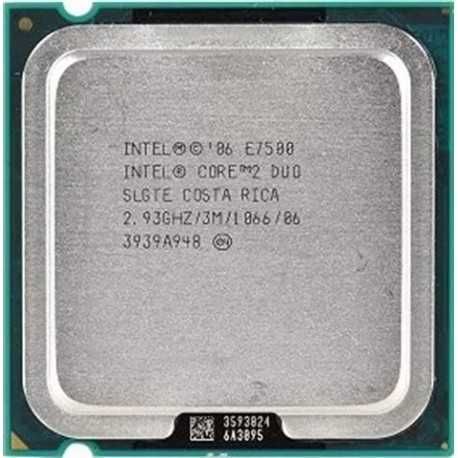 Процессор core 2 duo E7500
