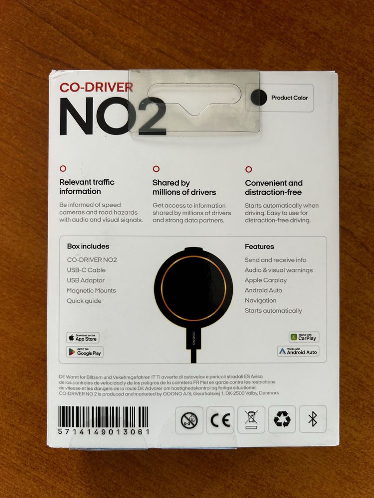 Ooono Co-Driver NO2