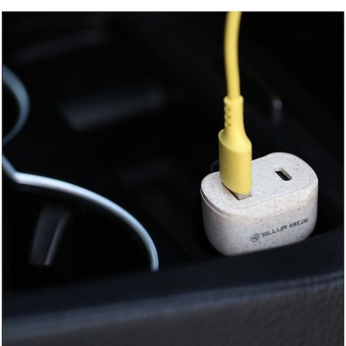 Incarcator auto telefon/ tableta , sigilat , garanție , Tellur