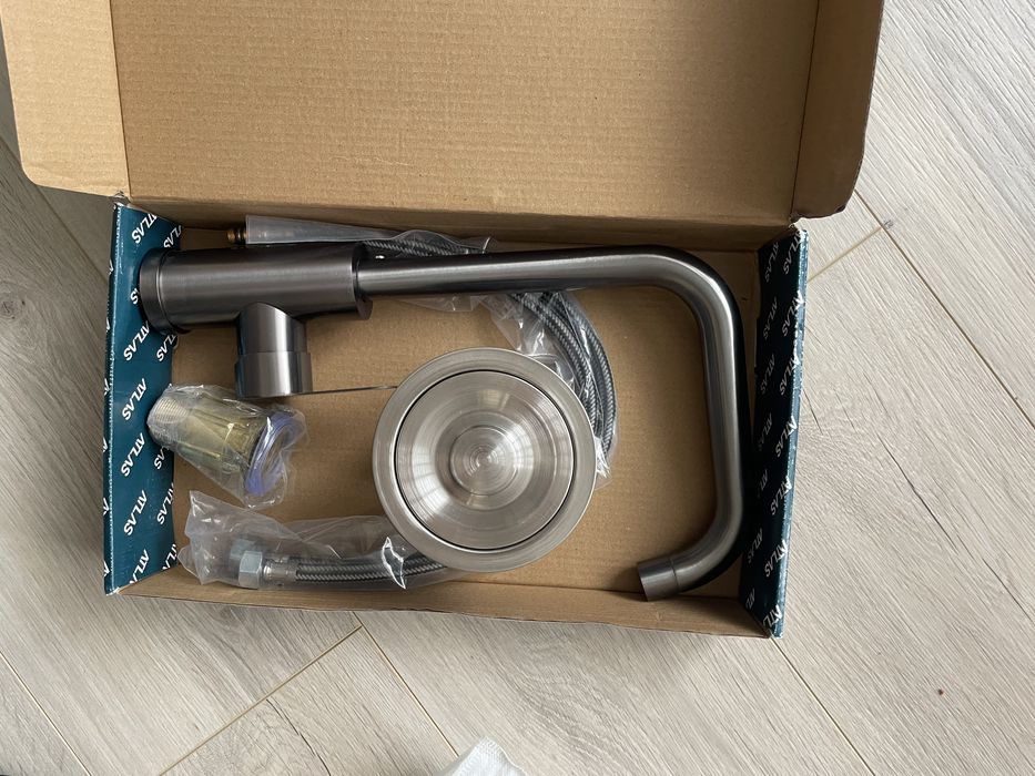 новый кухонный смеситель