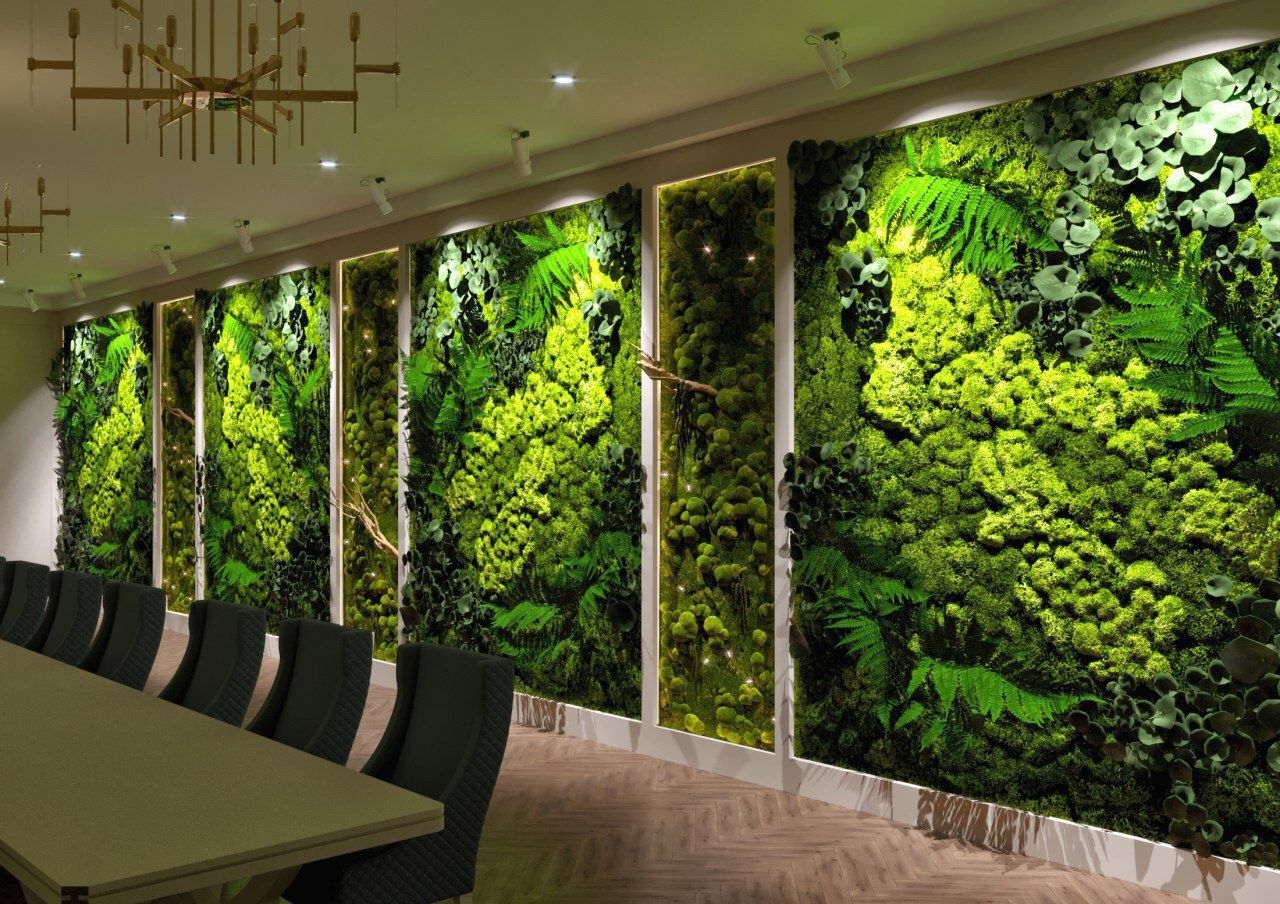 Искусственный озеленение растения на стену  цветы суний гулар декор