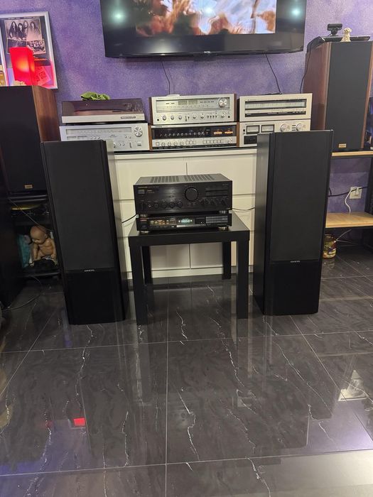 Комплект усилвател с тонколони и тунер ONKYO