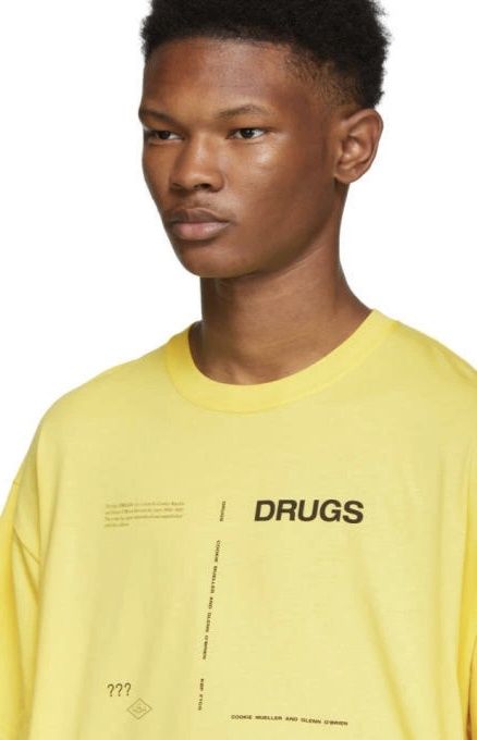 RAF SIMONS мъжка тениска оувърсайз НОВА