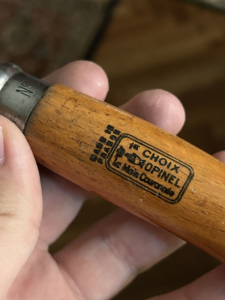 Opinel n10 carbone 1970 френски джобен нож