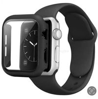 Pachet Carcasa Husa +Curea Direct Silicon Compatibila Ceas Apple Watch