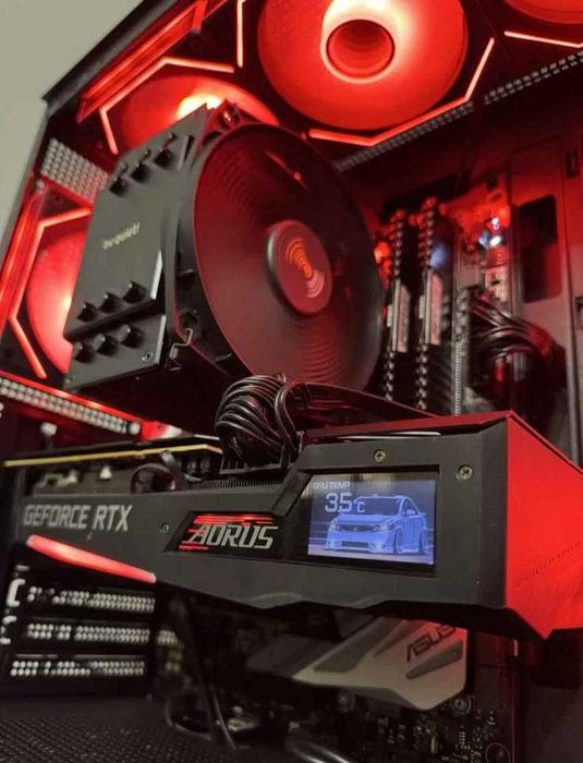 Геймърски звяр i7-8700K + RTX 3060Ti | 32GB RAM | Готов за всички игри