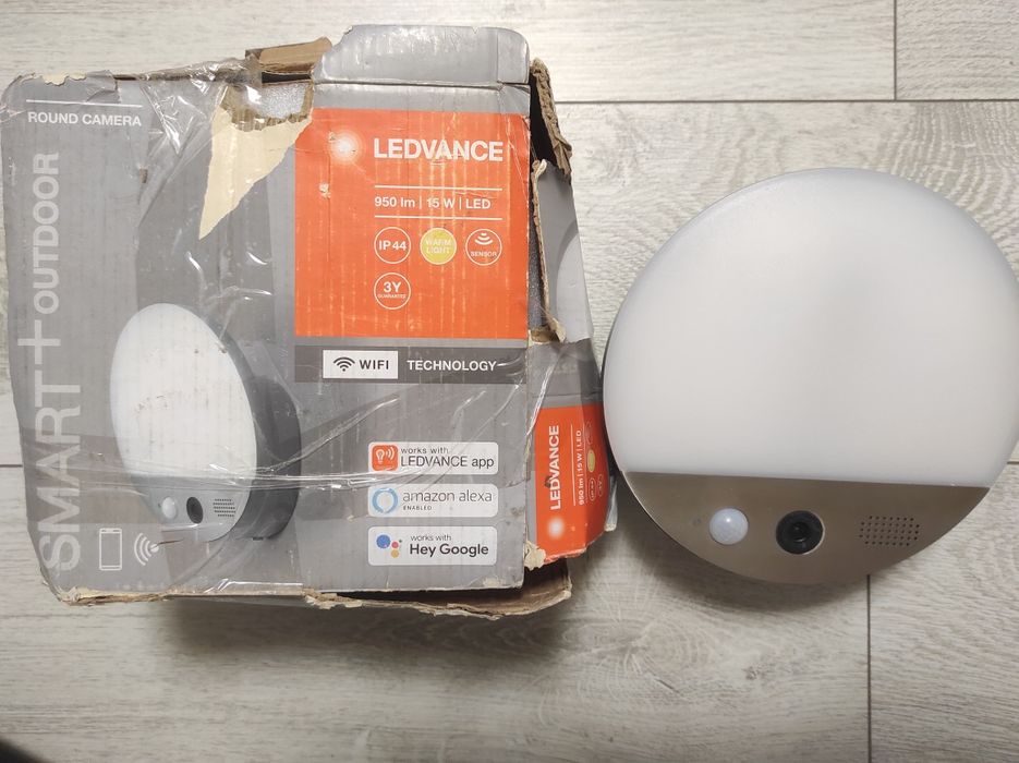 Ledvance - Aplica LED de exterior cu senzor și cameră SMART+ LED/15W/2